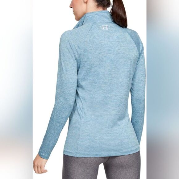 Under Armour Women's Tech Twist ½ Zip Long-Sleeve Pullover Size M - Picture 11 of 12